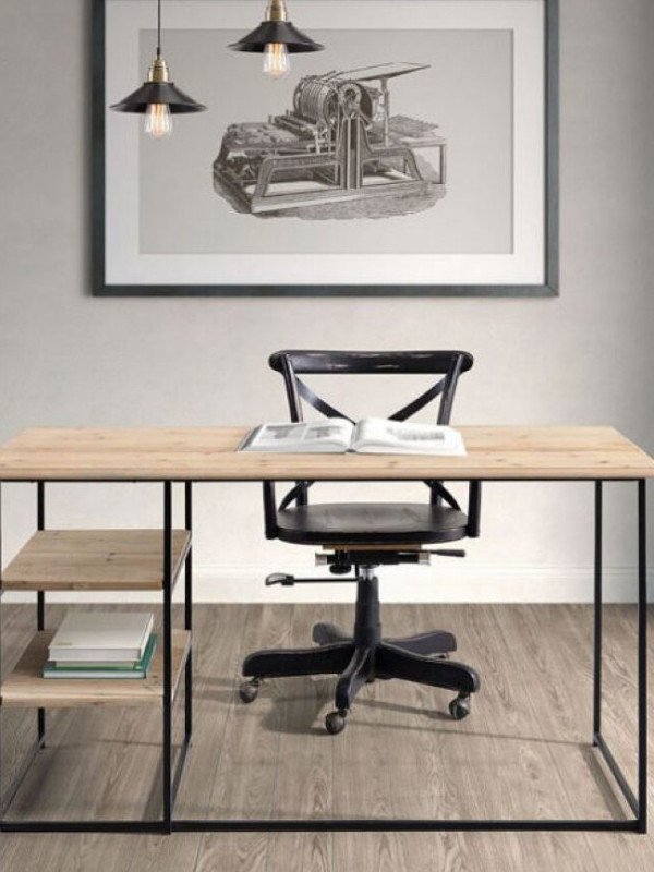 Стол письменный в стиле лофт GES-69