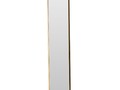 Дизайнерское напольное одностороннее зеркало Glass Memory Ablestar ll в металлической раме золотого цвета